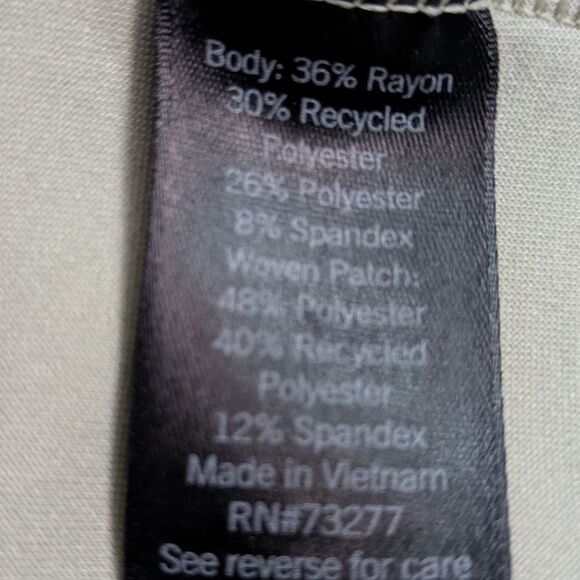 FLX Mint Green Open Front Quilted Knit Long Athleisure Cardigan - Size Medium - Picture 9 of 10